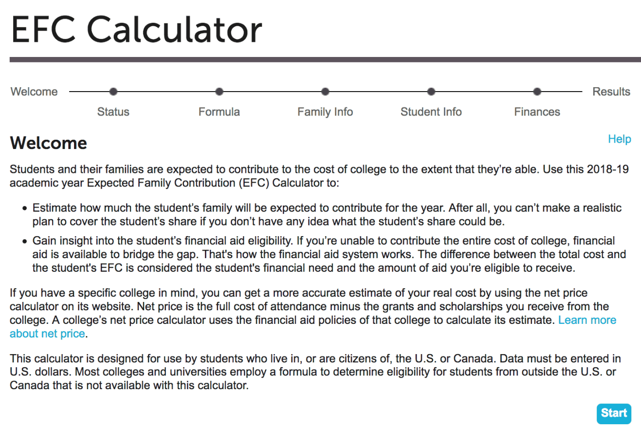 Expected Family Contribution:  Things to Know - The College Solution