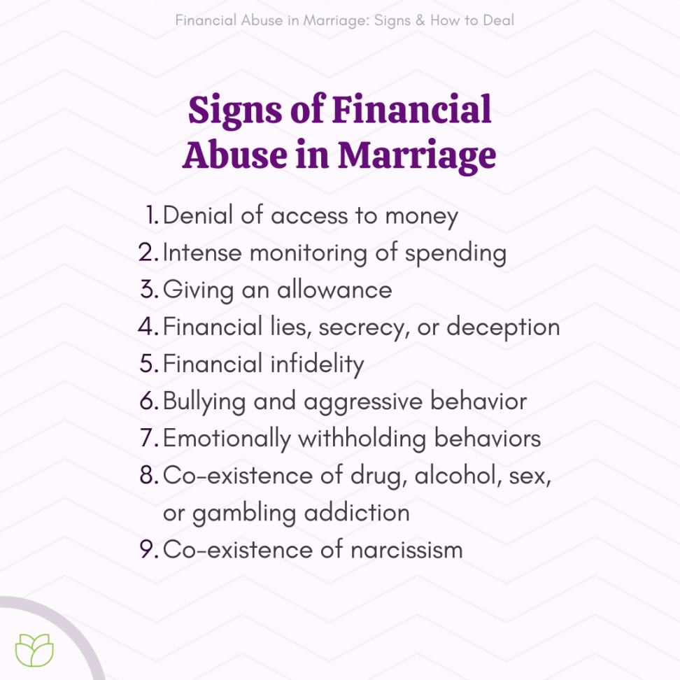 How to Deal With Financial Abuse in a Marriage