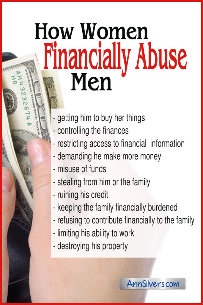 How Women Financially Abuse Men – Ann Silvers, MA