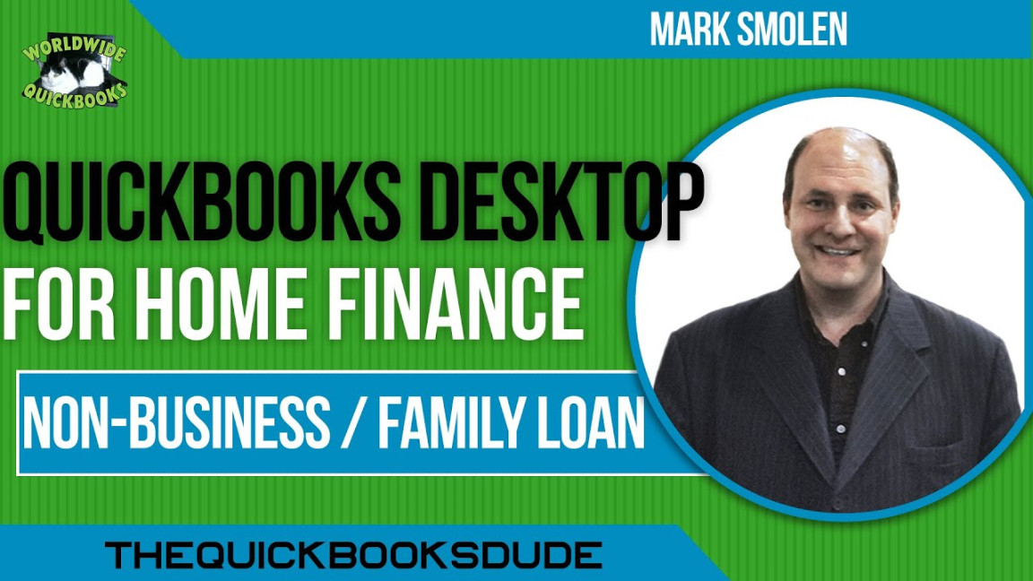 Recording A Family Loan Or Non Business Loan In QuickBooks