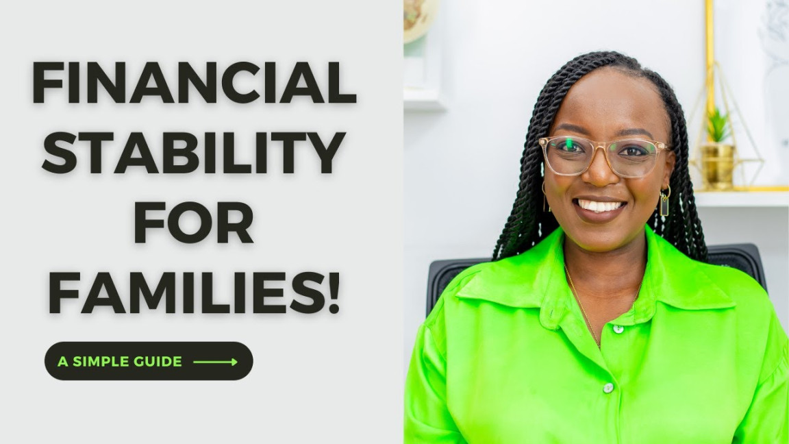 THE ULTIMATE GUIDE TO FAMILY FINANCES  FINANCIAL STABILITY FOR FAMILIES