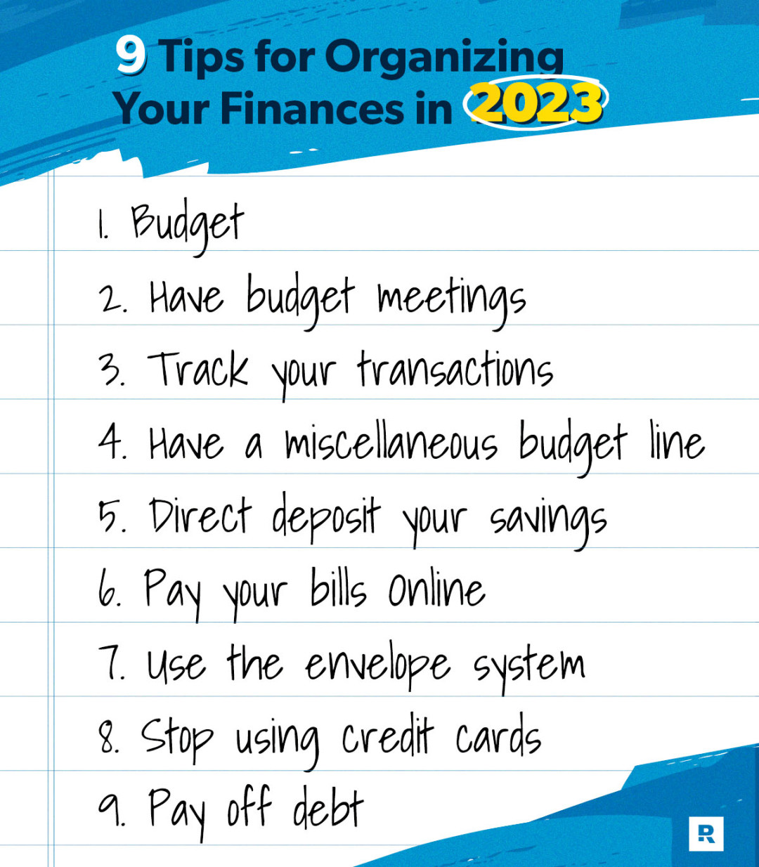 Ways to Be More Organized With Your Money in  - Ramsey